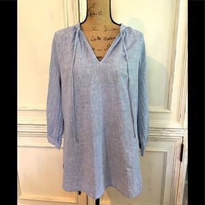 J Crew Linen Cotton Tunic
